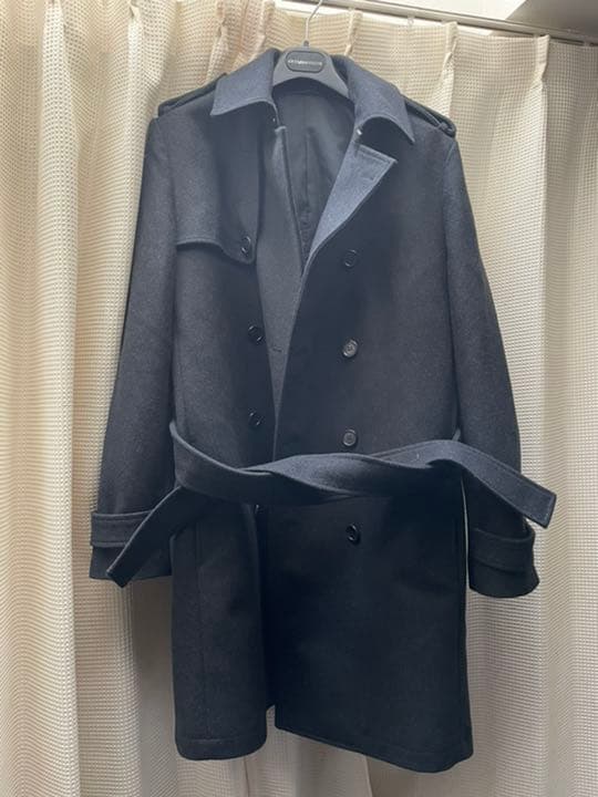 KRIS VAN ASSCHE（クリスヴァンアッシュ）ウールトレンチコート