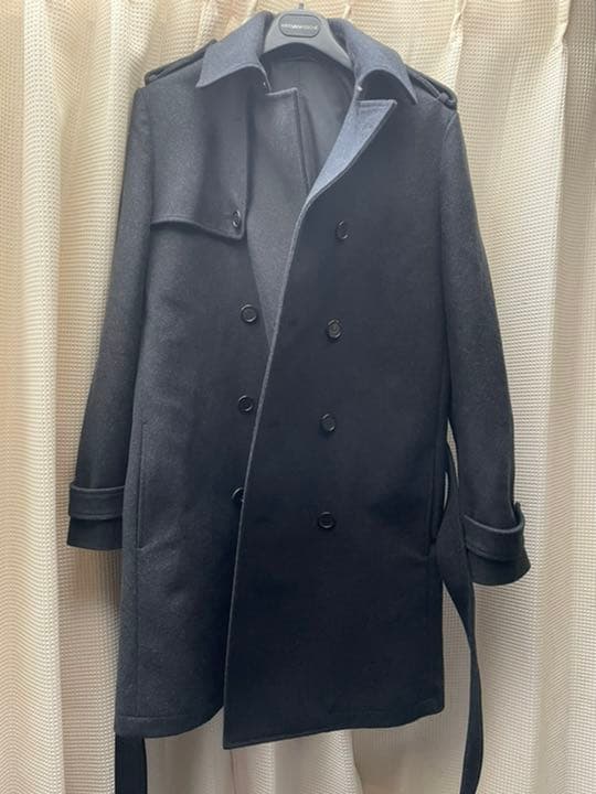 KRIS VAN ASSCHE（クリスヴァンアッシュ）ウールトレンチコート