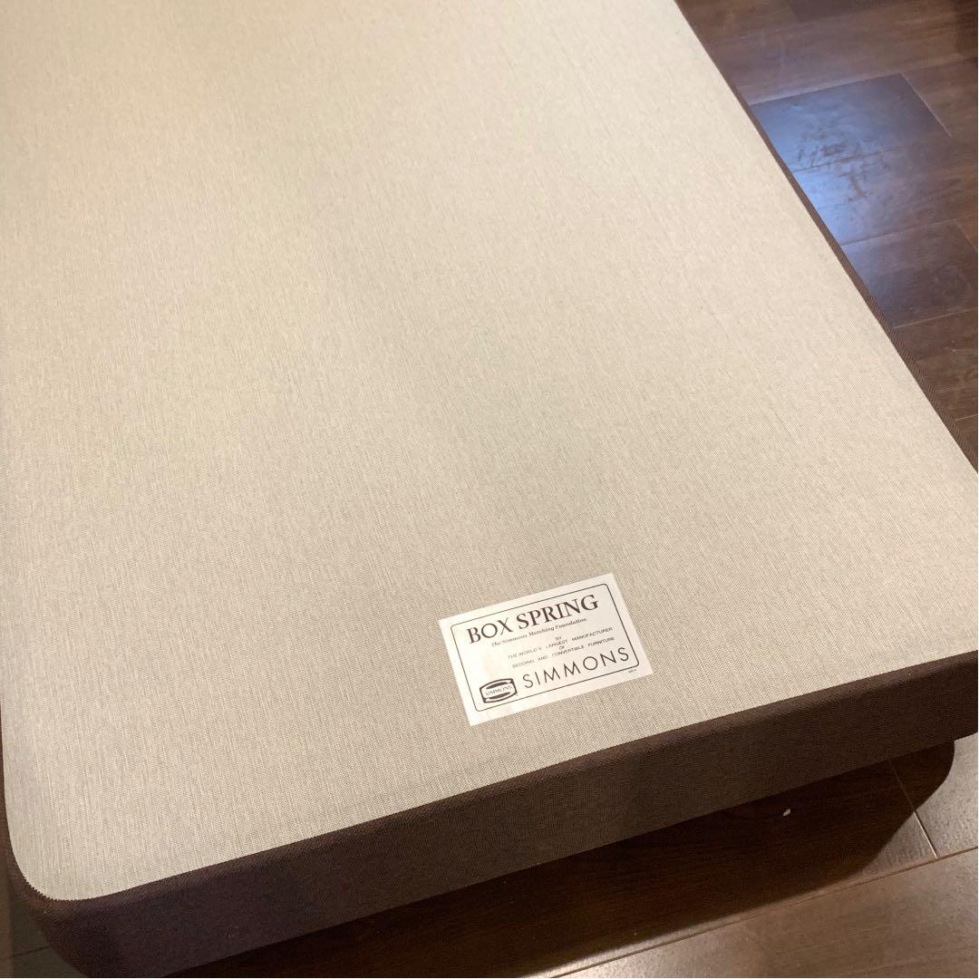 【値下げ】SIMMONS/beauty rest シングルベッド スプリング