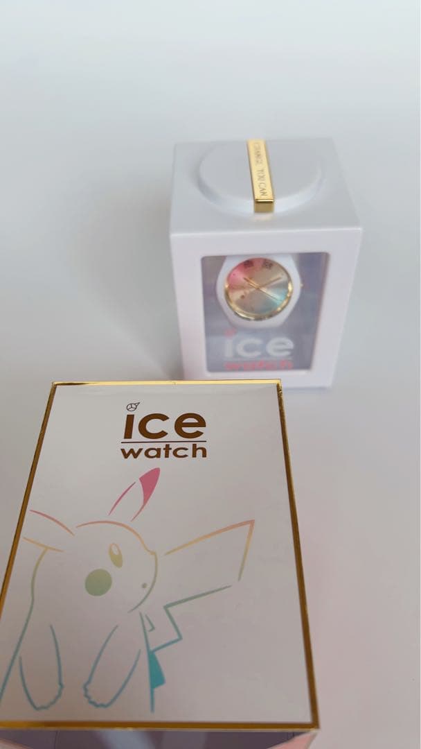 t*n様 ice watch ホワイト マルチカラー デジタル腕時計