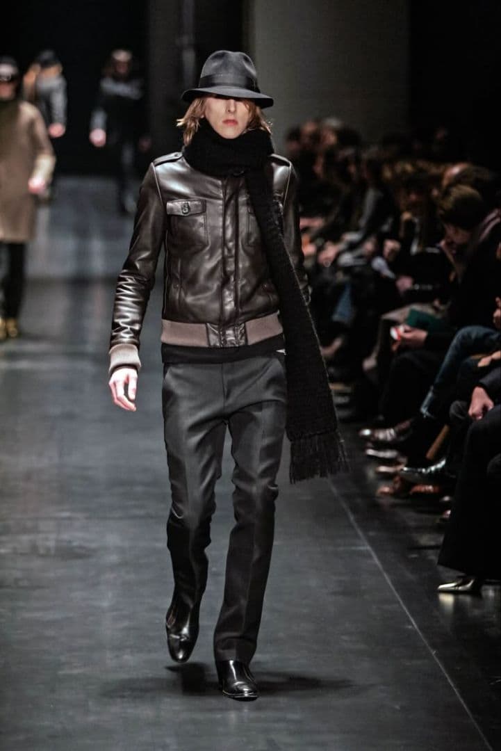 Dior HOMME ウールマフラー ストライプ