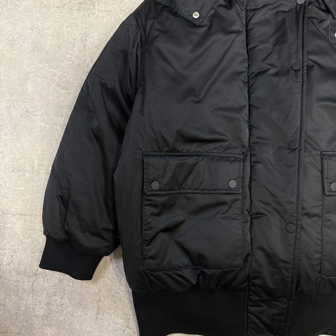 【美品】  Jeans ダウンジャケット M 黒 ボンバー