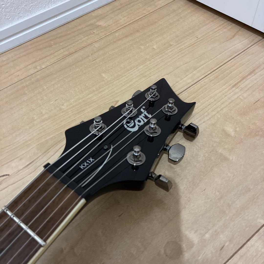 美品 Cort KX1X 24F EMG-HZ 搭載 スルーネック？エレキギター