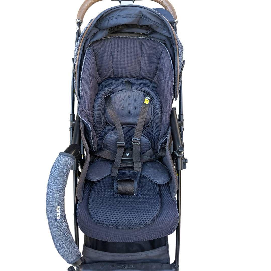 美品☆レインカバー付き Aprica アップリカ ラクーナクッションフリー