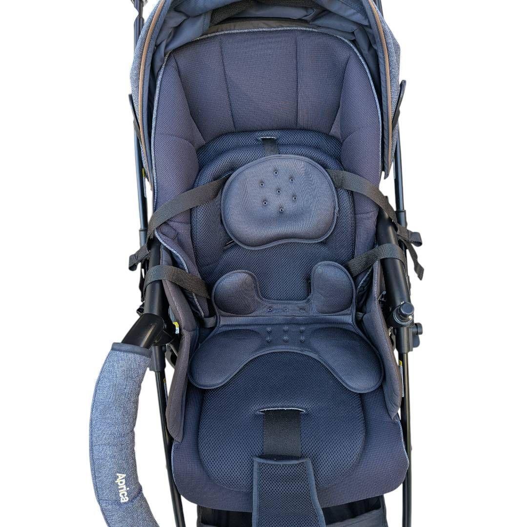 美品☆レインカバー付き Aprica アップリカ ラクーナクッションフリー