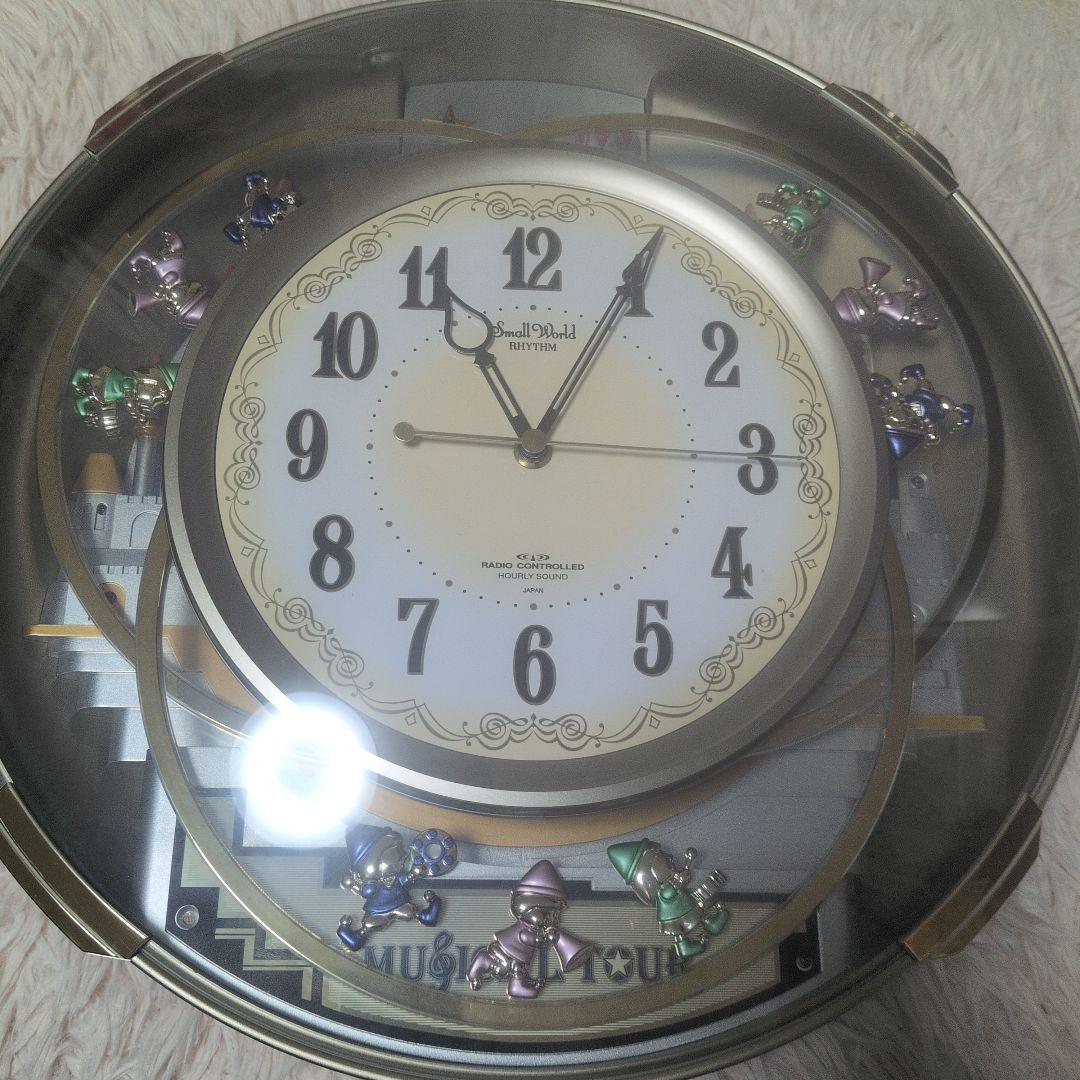 掛け時計 スモールワールド　４MN410RH　からくり時計