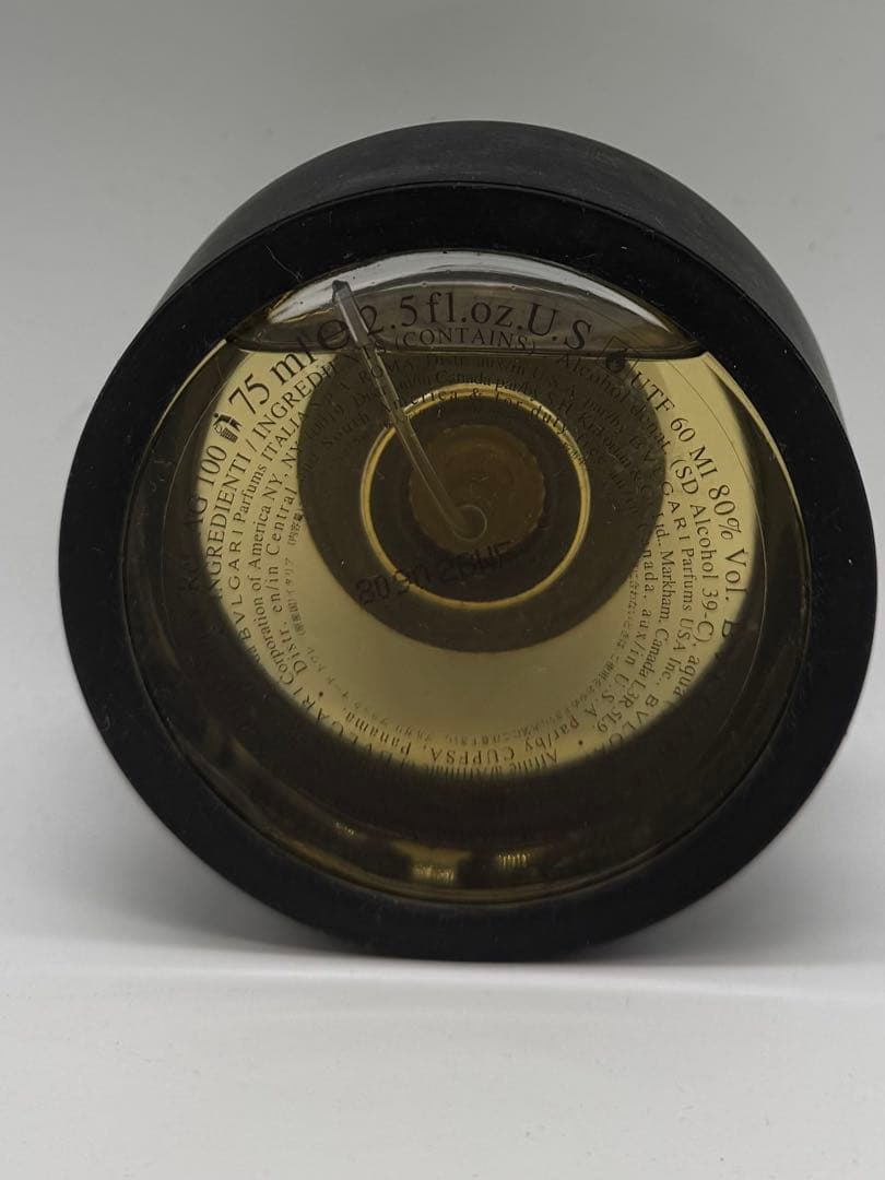 【廃盤品】BVLGARI BLACK ブルガリ　ブラック 香水 EDT 75ml