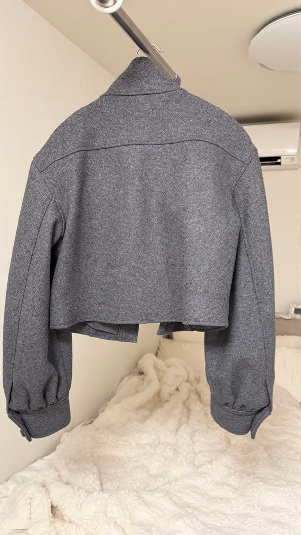 ANDMARY Zoey stand neck jacket ハイネック
