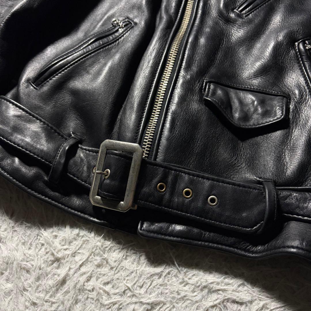 美品/希少■schott ライダースジャケット　113USN ワンスター　38