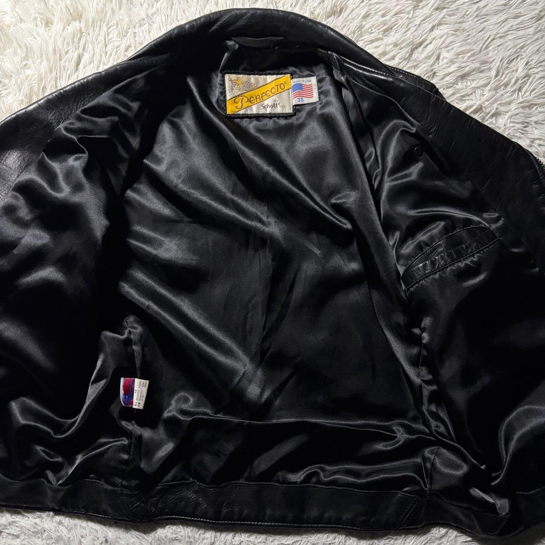 美品/希少■schott ライダースジャケット　113USN ワンスター　38