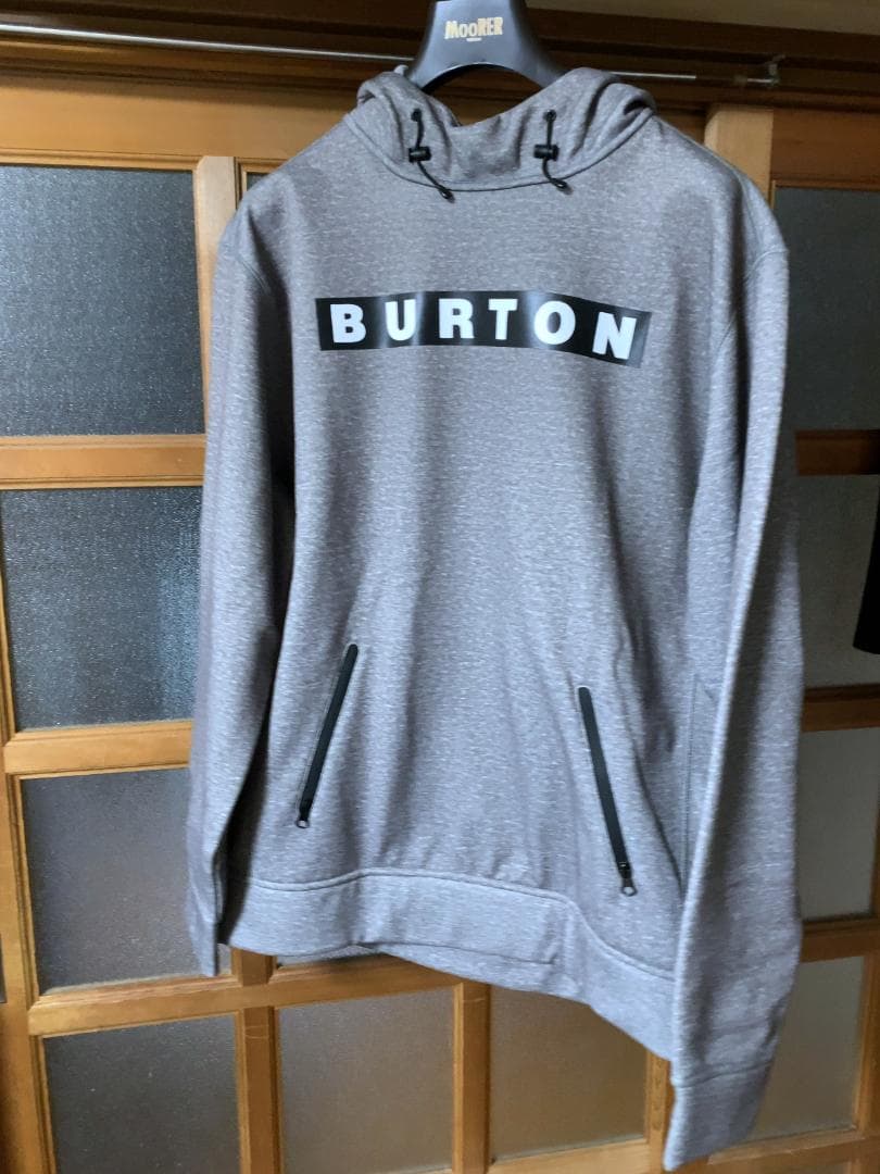 ★ 新品未使用！ BURTON バートン 撥水 フーディ パーカー グレー L