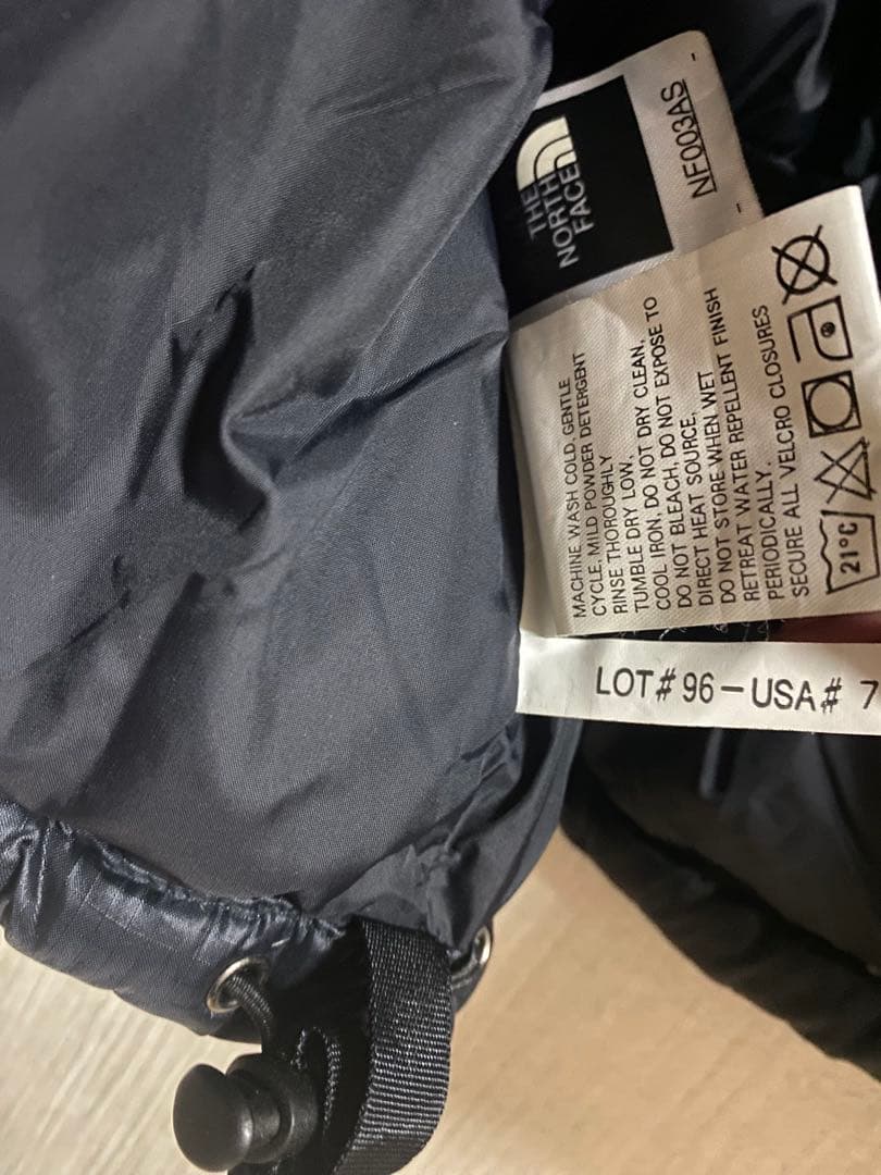 お値下げTHE NORTH FACE ブラックダウンジャケットS RN61661
