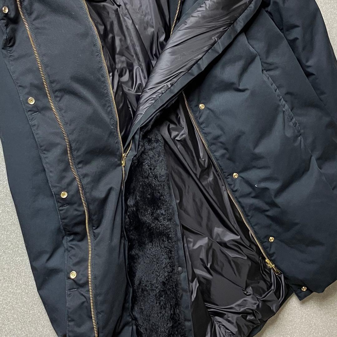 WOOLRICHコクーンダウン ラビットファー 別注 ウールリッチ