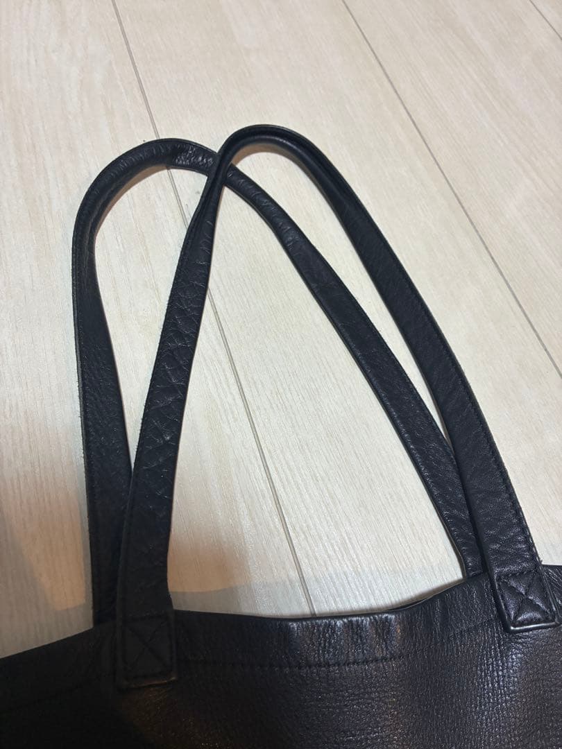 Hender Scheme エンダースキーマ cow bag 黒 レザー トート