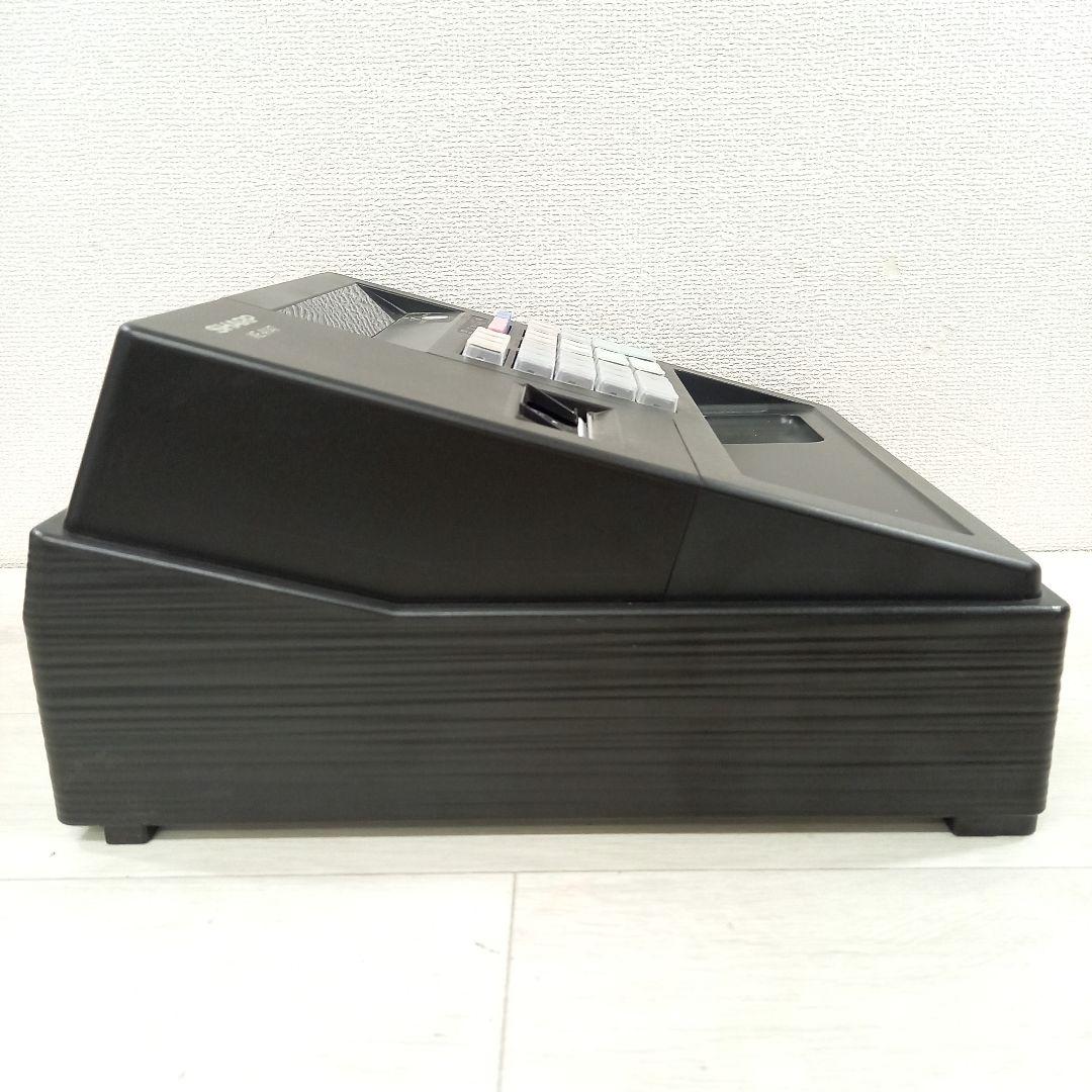 SHARP レジスター XE-A147-B ブラック シャープ
