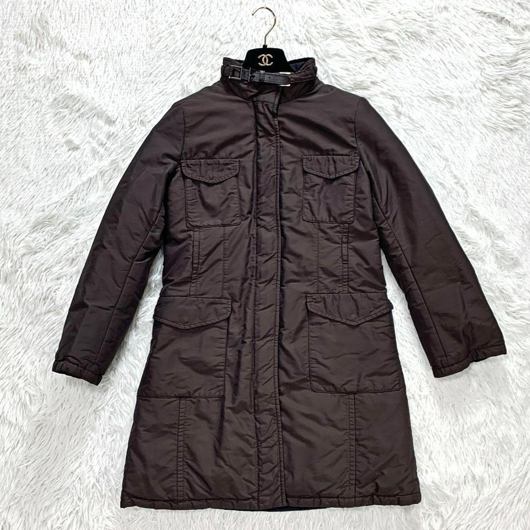 【4way】S Max Mara リバーシブル ダウンコート ファー フード