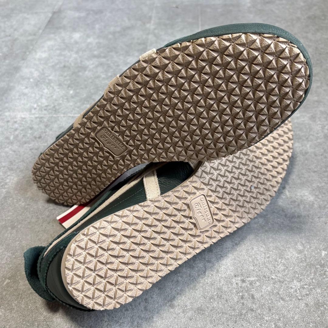 【新品未使用品】オニツカタイガー メキシコ66 スニーカー シボ革 28cm