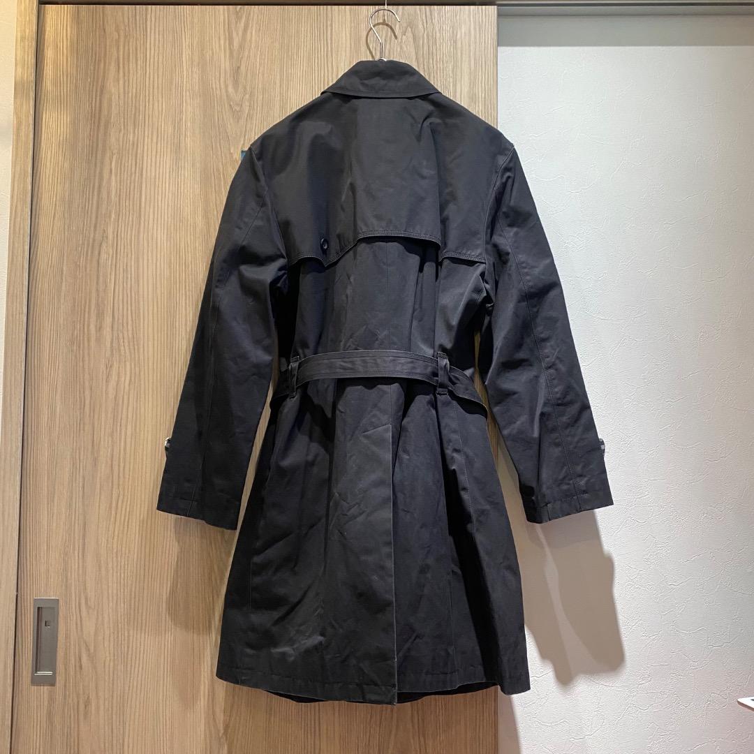 BURBERRY BLACK LABEL L ノバチェック トレンチコート 黒