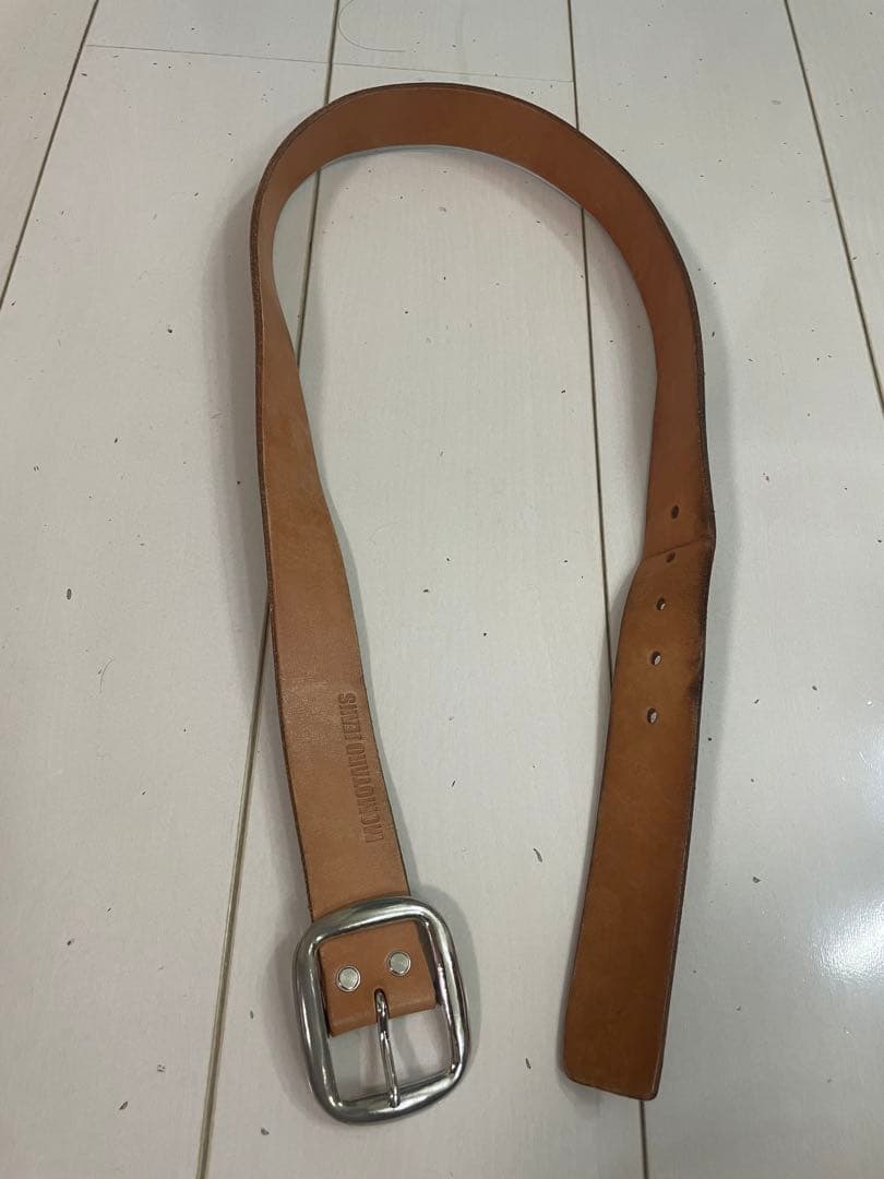 MONOTARO JEANS　桃太郎ジーンズ　レザーベルト