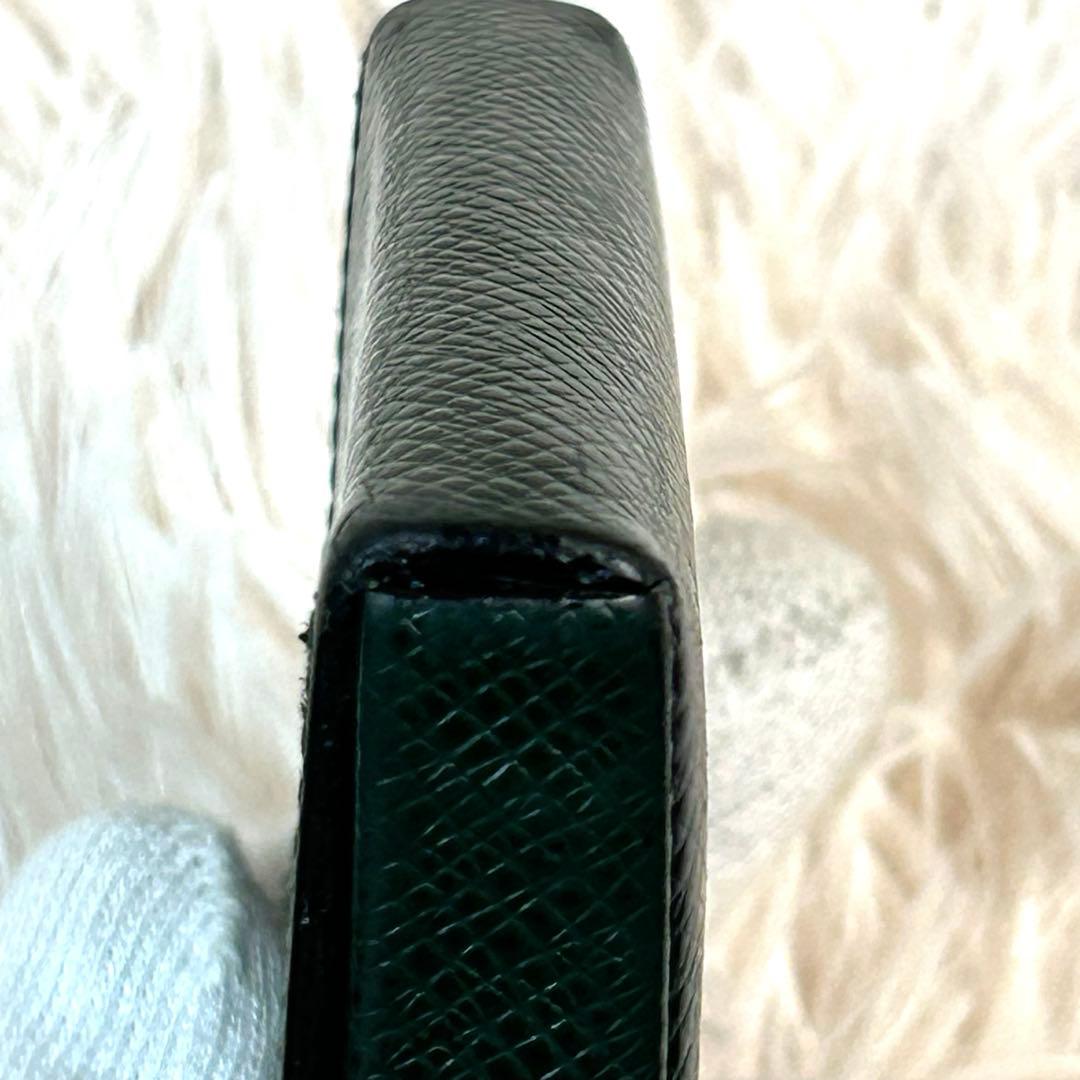 ルイヴィトン　エピ　ポルトモネ・キュベット　グリーン　ケース　美品