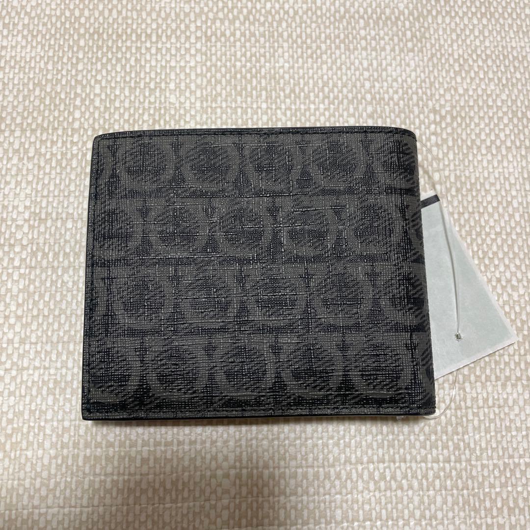 [新品]SALVATORE FERRAGAMO 折り畳み財布 モノグラム