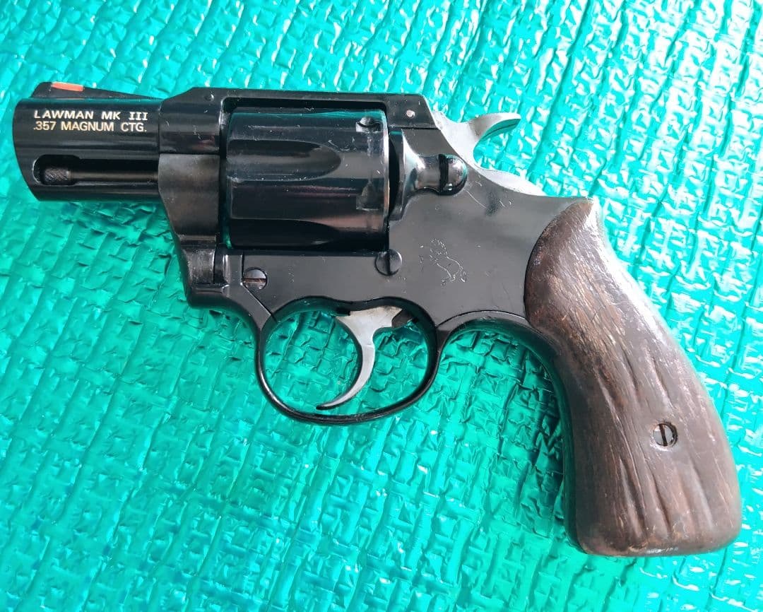 MGC コルト ローマン 木製グリップ付き モデルガン