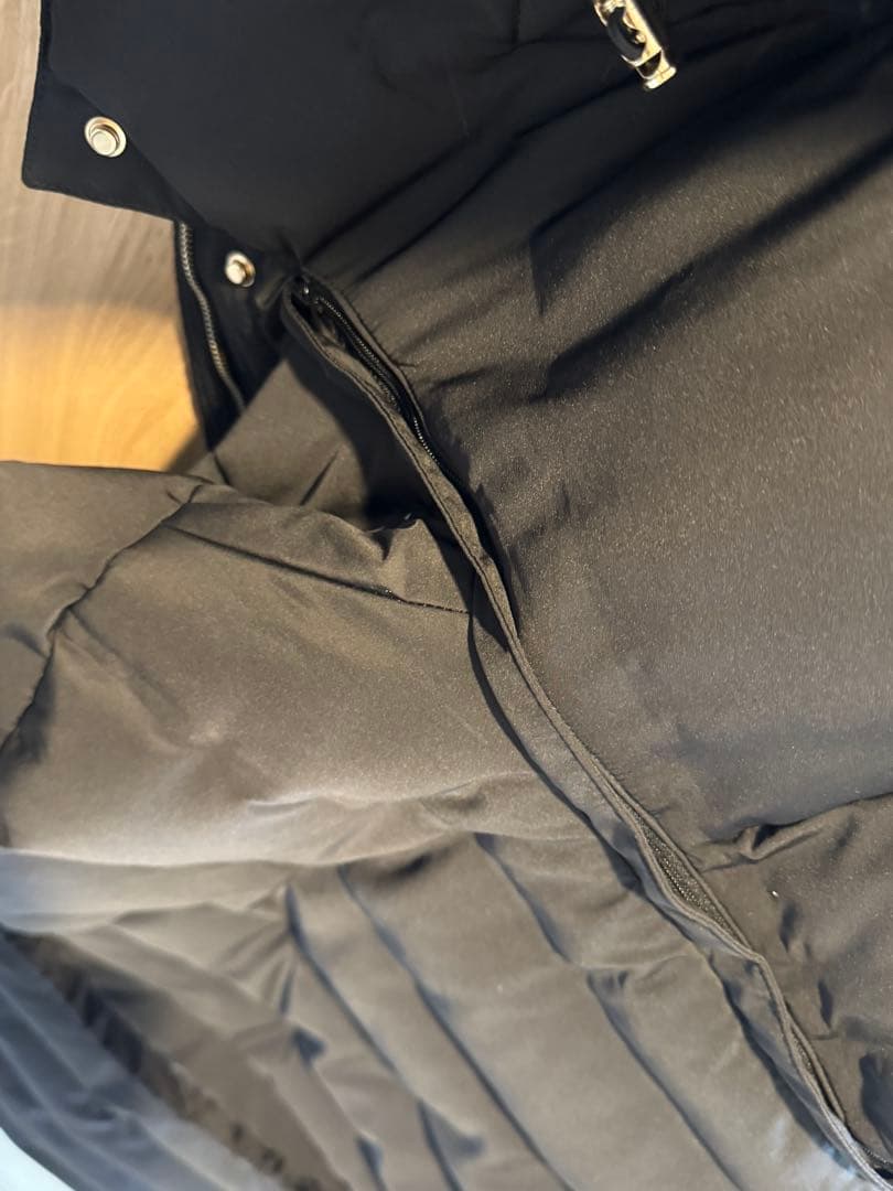 ZARA 撥水防風フード付きダウンジャケット　XL