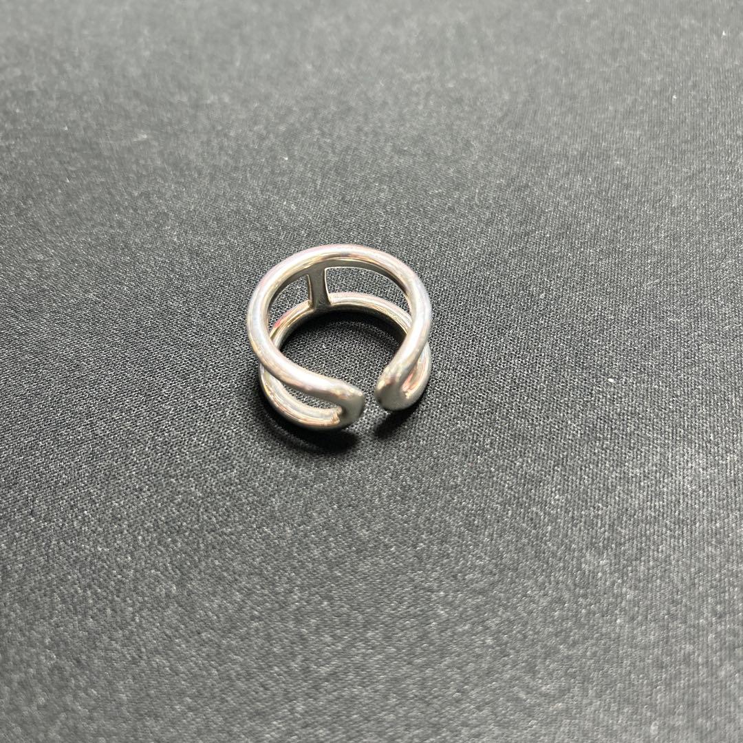 xolo jewelry シルバー925 Hリング Lサイズ 約19号