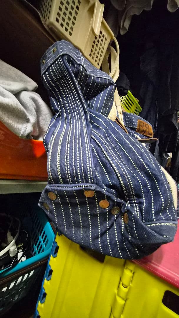 RRL ダブルアールエル ウォバッシュ トートバッグ　ヴィンテージ ワバッシュ