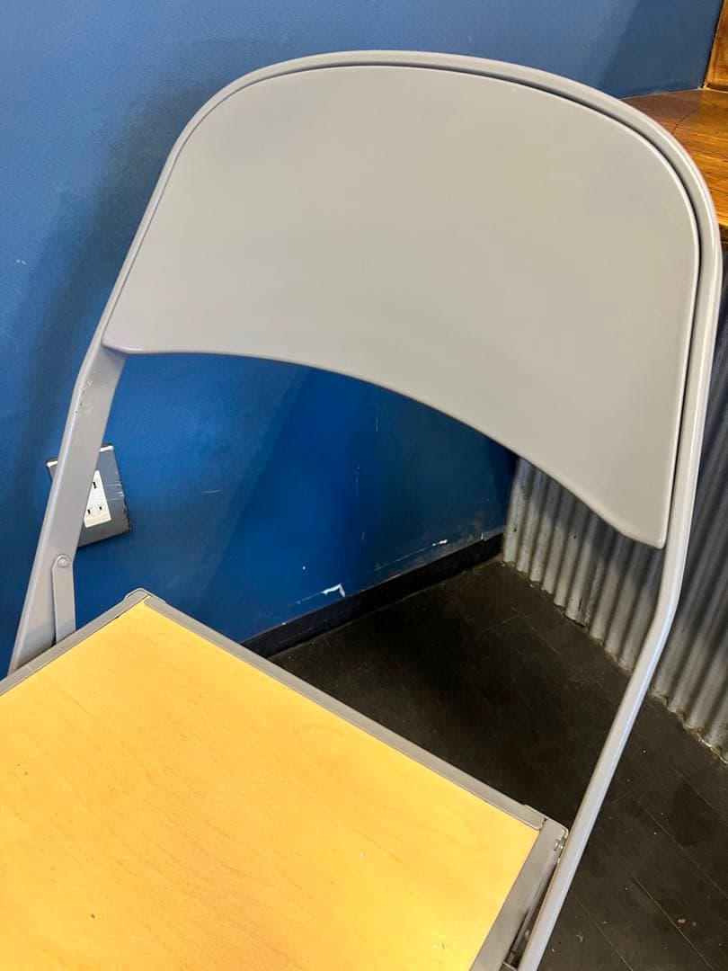 12/16迄送料込clarin クラリン ウッドシート フォールディングチェア1