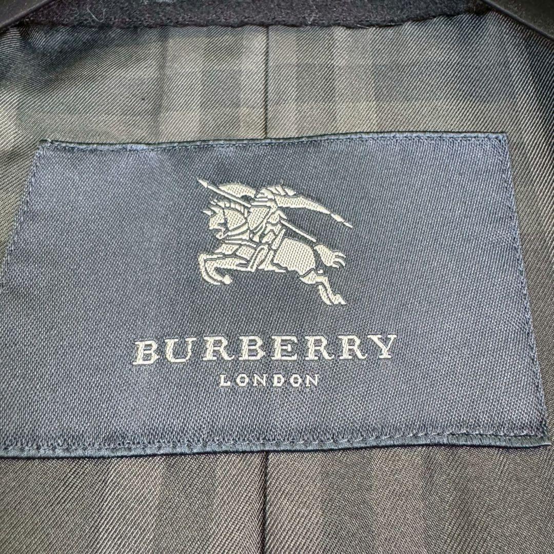 希少✨バーバリーロンドン カシミヤ アンゴラ チェスターコート 比翼 Mサイズ