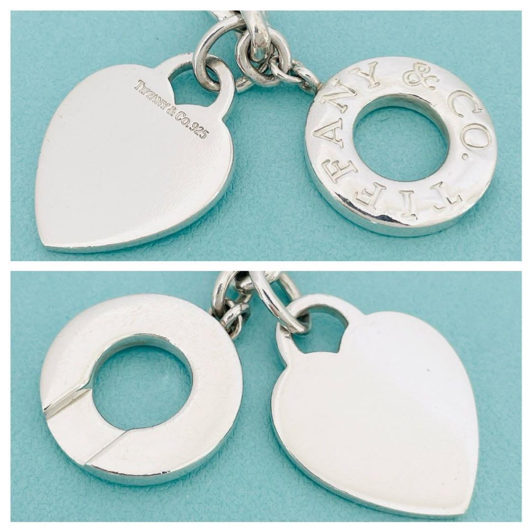 極美品★リターントゥ ティファニー ブレスレット ハート タグ トグル シルバー