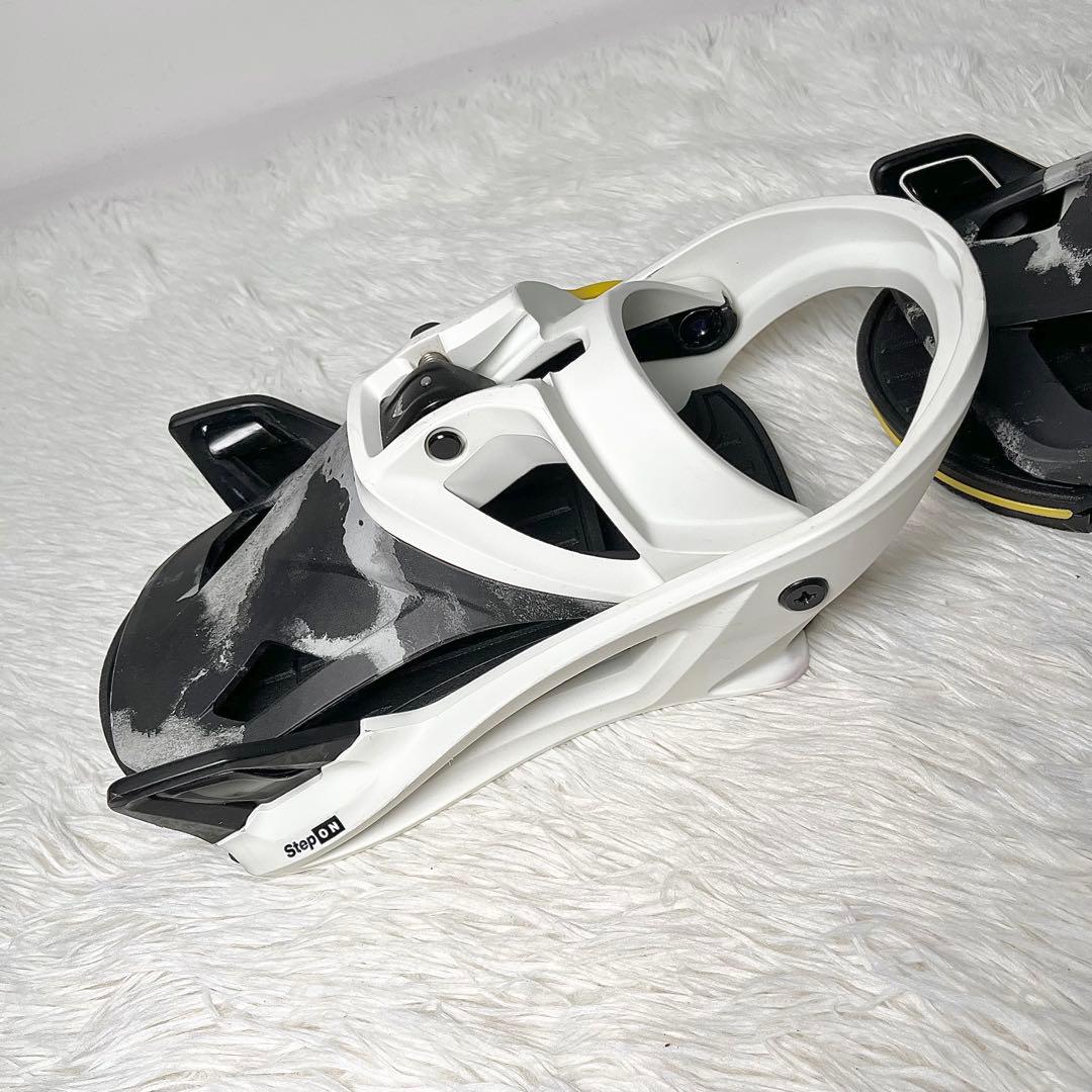 【良品】BURTON Step On ビンディング ホワイト×ブラック　Mサイズ