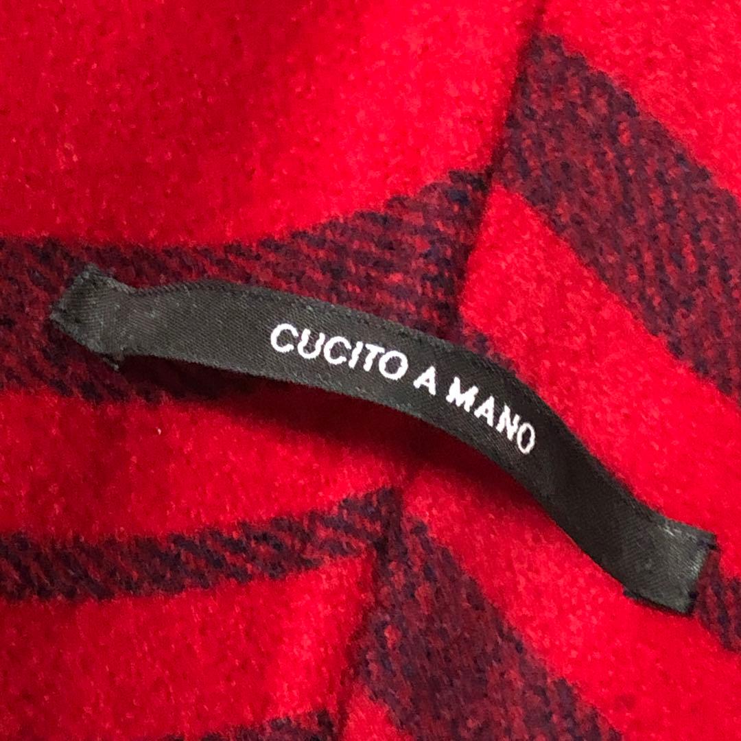 未使用級　マリナリナルディ　ステンカラーコート　リバーシブル　クチートアマーノ