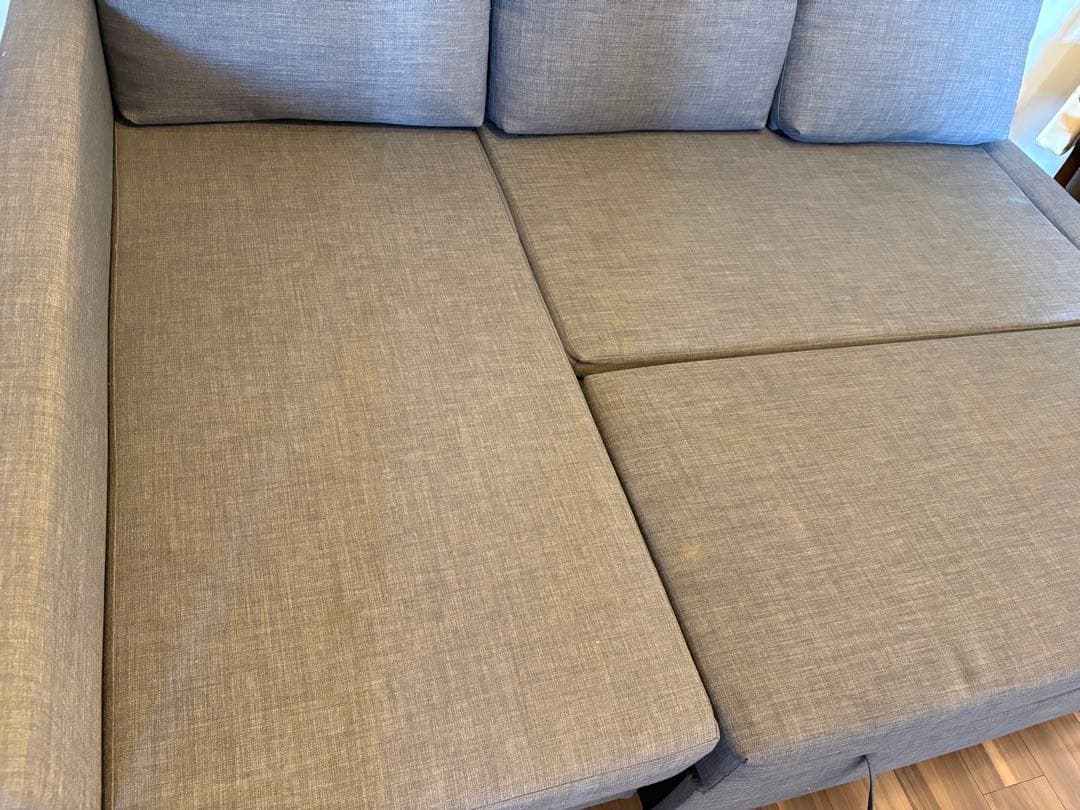美品　IKEA ソファベッド FRIHETEN フリーヘーテン