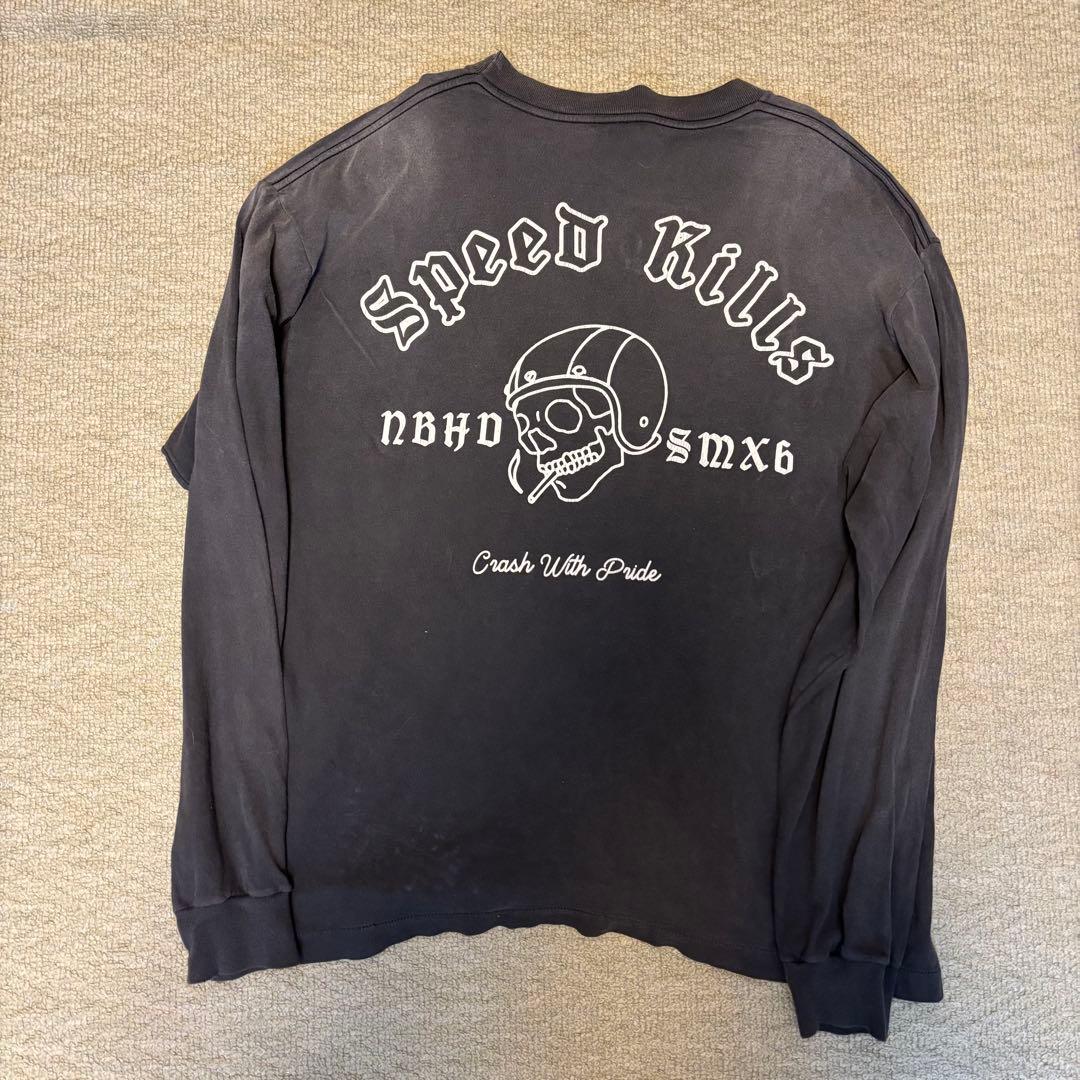 SAINT Mxxxxxx×NEIGHBORHOOD コラボロンT ブラック