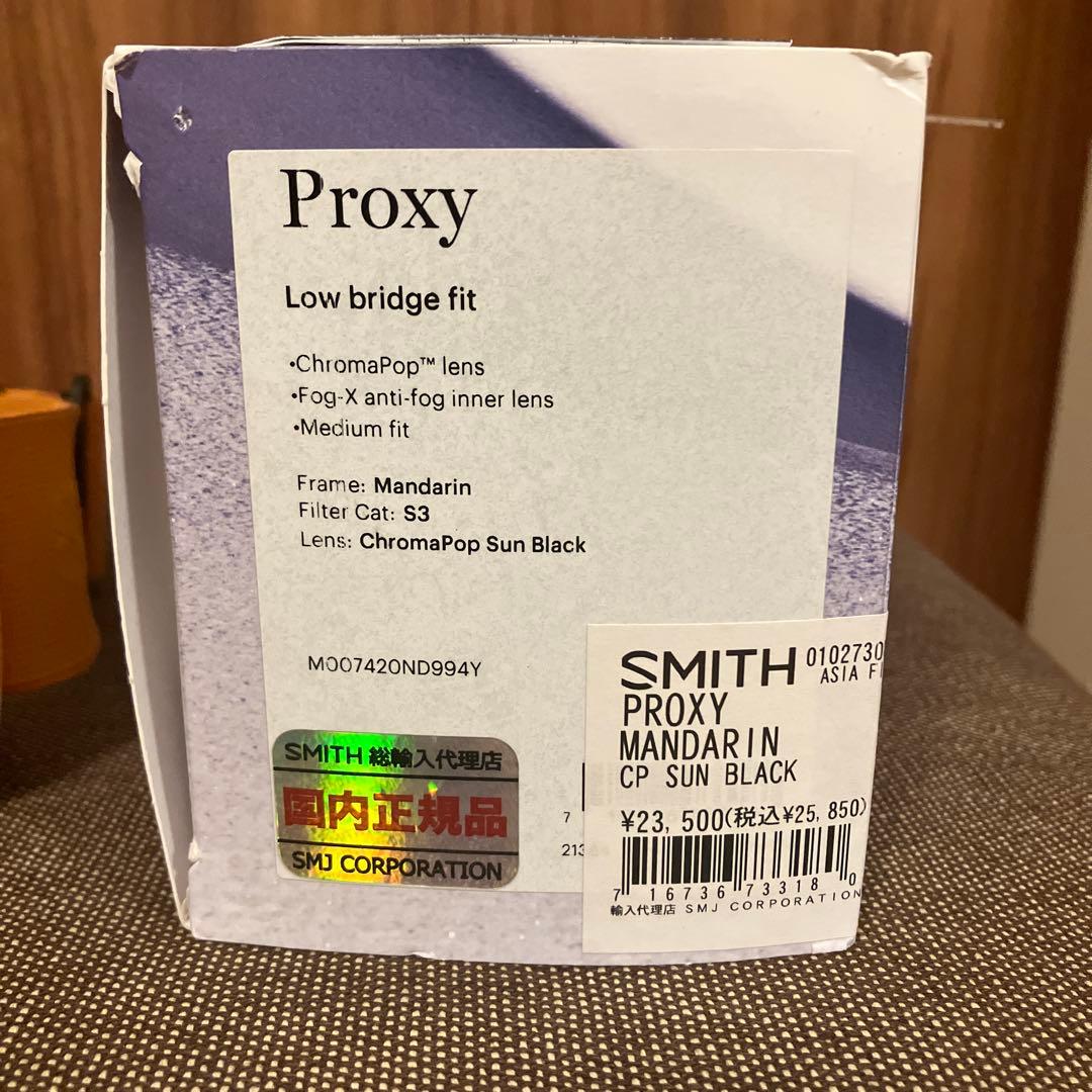 【SMITH】Proxy Cromapopレンズ スノーボードゴーグル