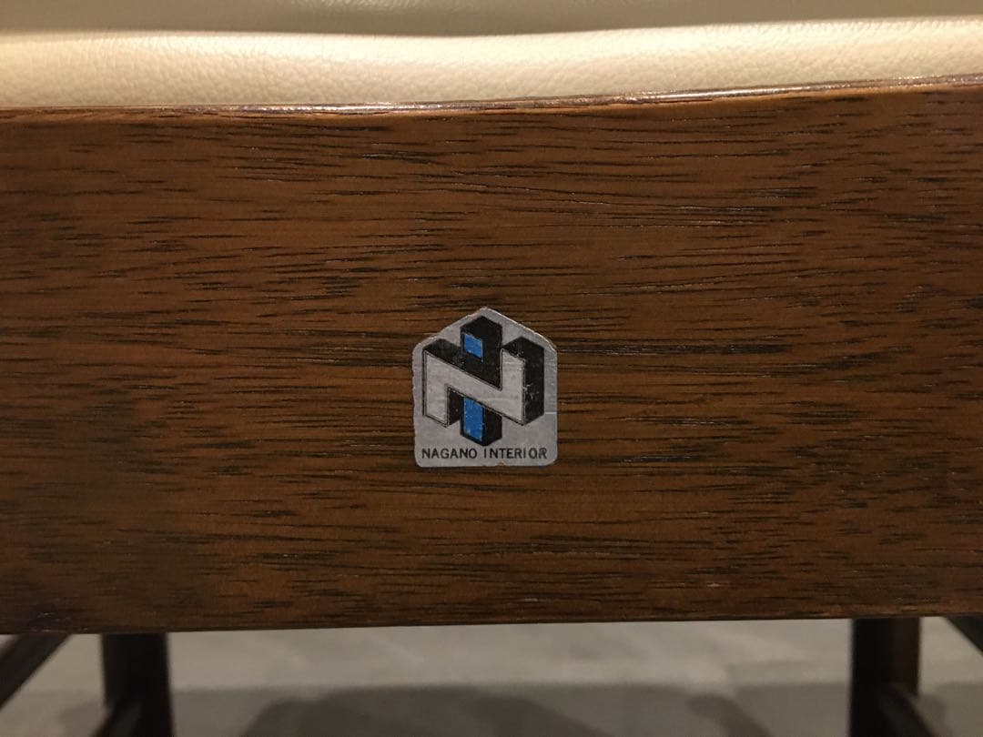 NAGANO ナガノインテリア ヴィンテージチェアー　椅子 2脚