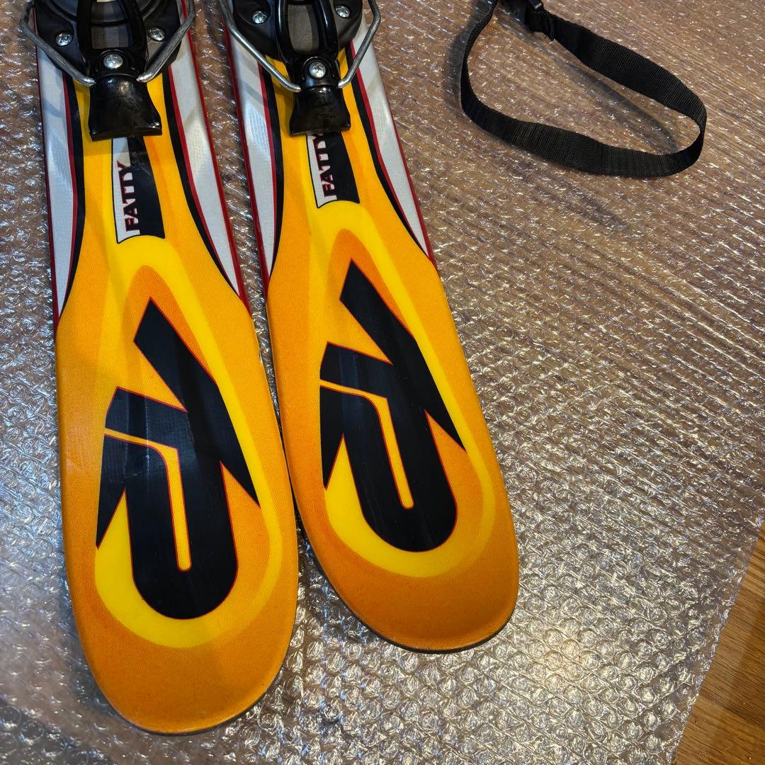 メンズ　ショートスキー　ファンスキーセット　K2 27〜27.5cm サロモン