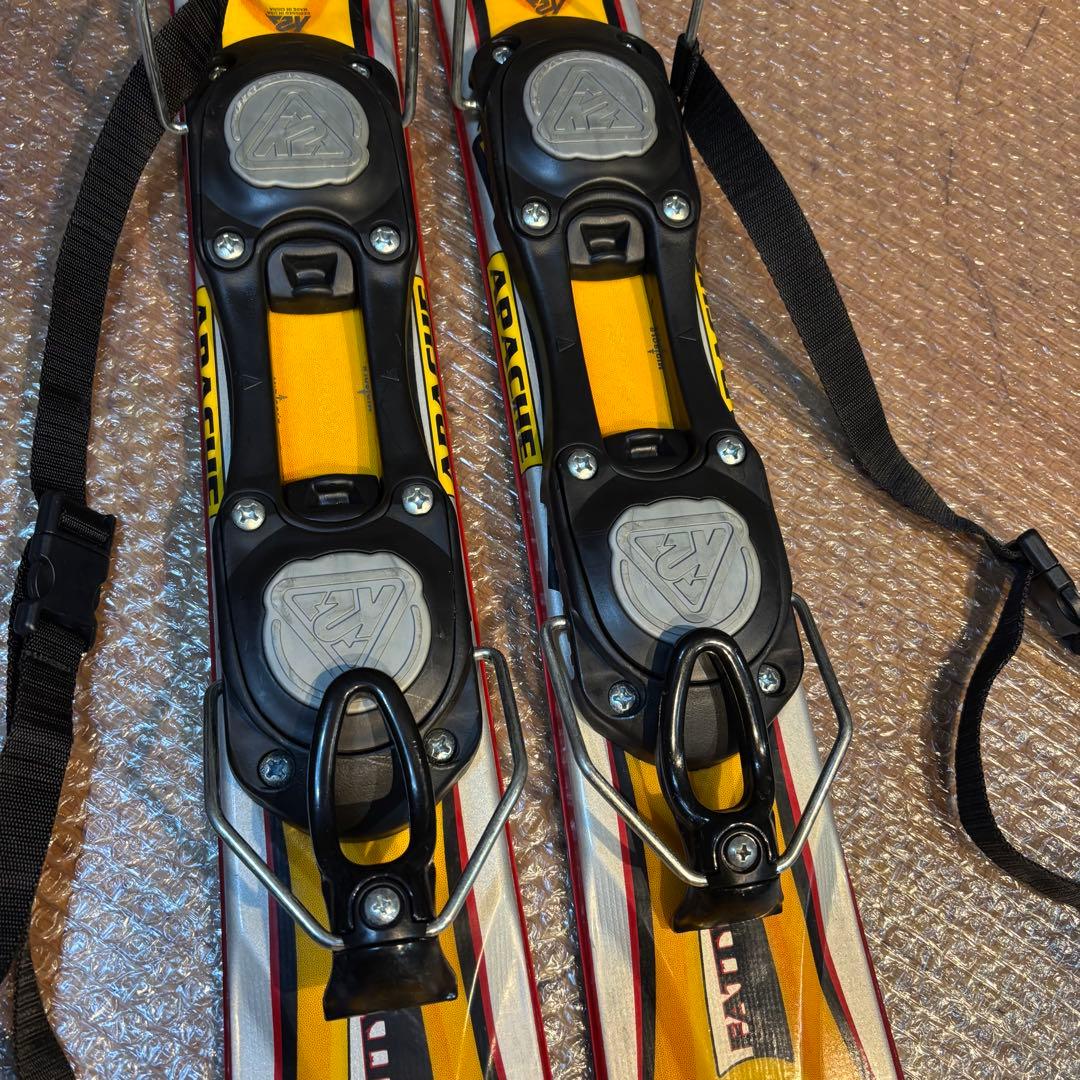メンズ　ショートスキー　ファンスキーセット　K2 27〜27.5cm サロモン