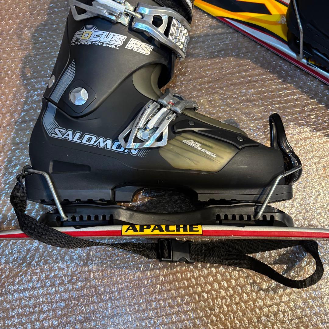 メンズ　ショートスキー　ファンスキーセット　K2 27〜27.5cm サロモン