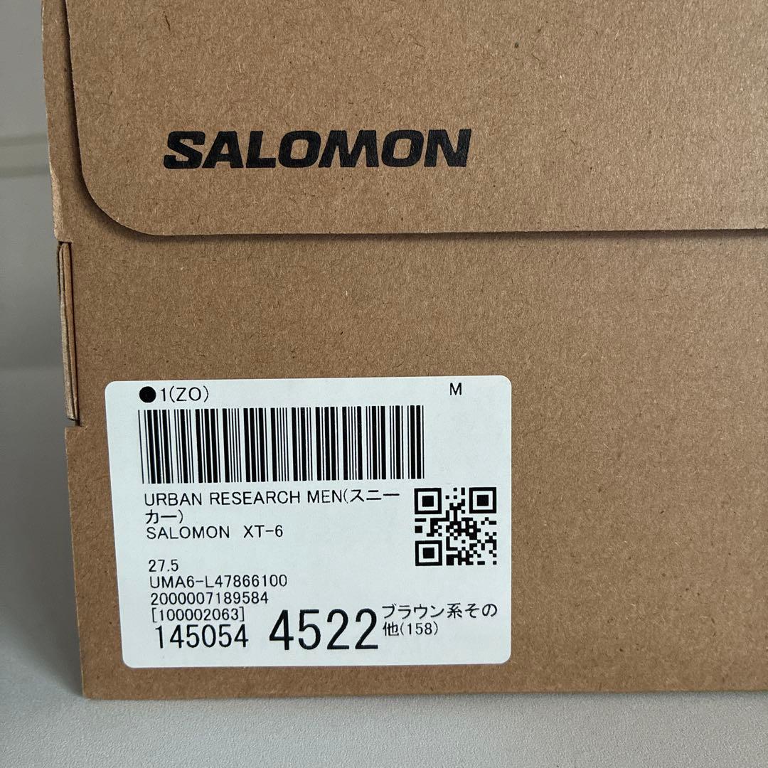 靴 SALOMON XT-6 27.5