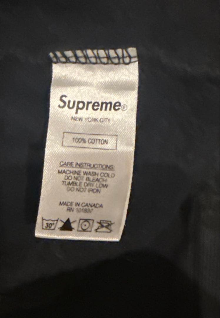 Supreme グラフィック パーカー ブラック