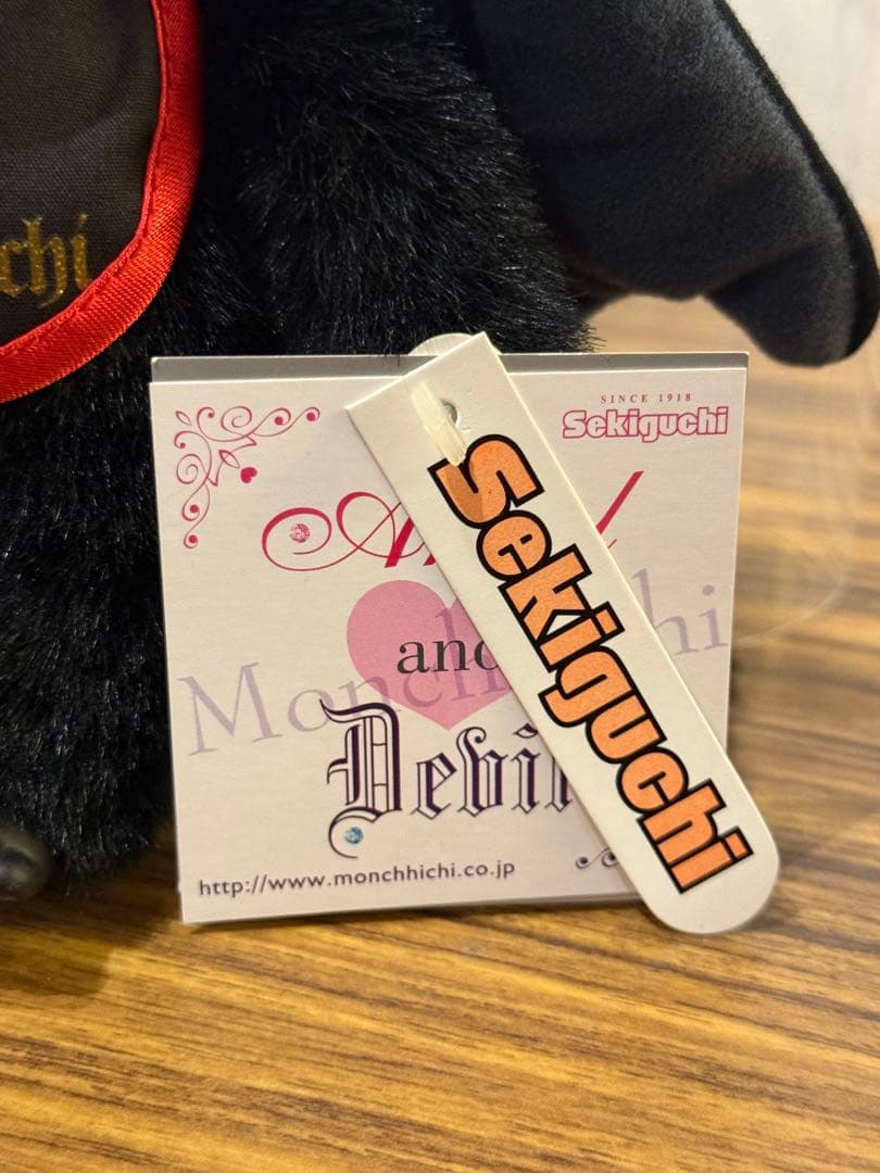 希少　悪魔　デビル　モンチッチ ブラック ホワイト セット Monchhicih