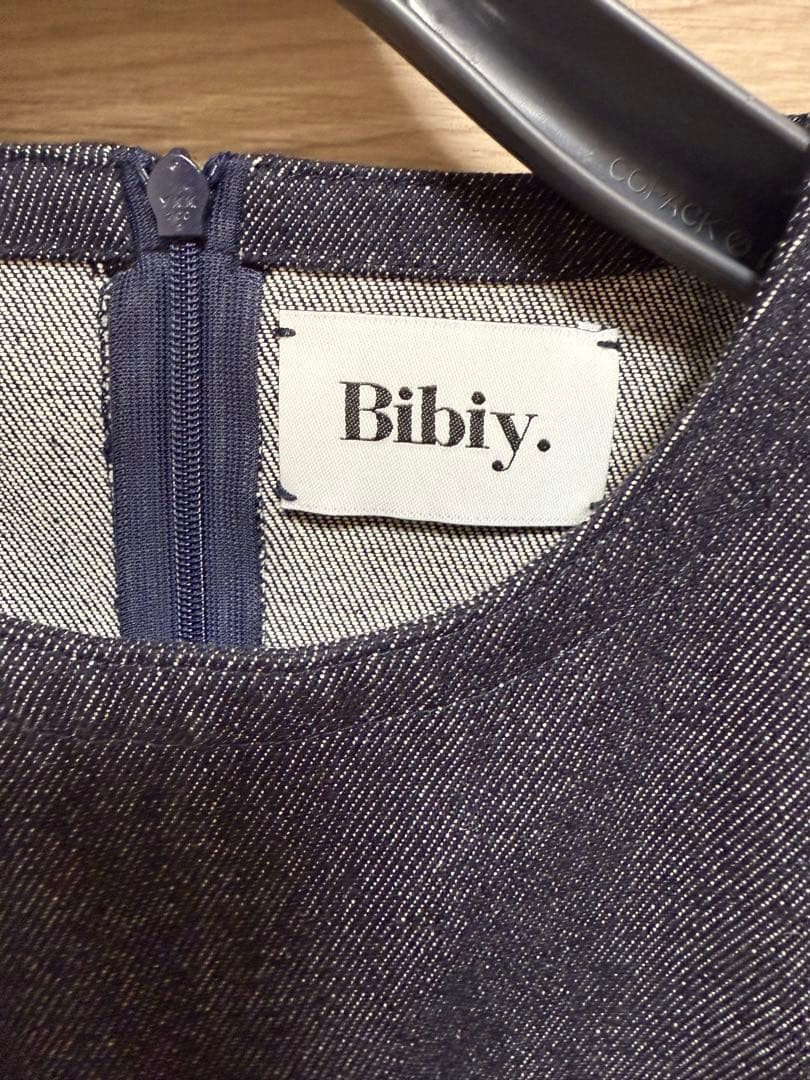 Bibiy. ROXY DENIM DRESS タグ付き