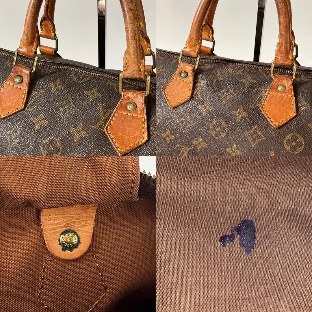 ルイヴィトン M41524 モノグラムスピーディ35 ハンドバッグ 旅行カバン