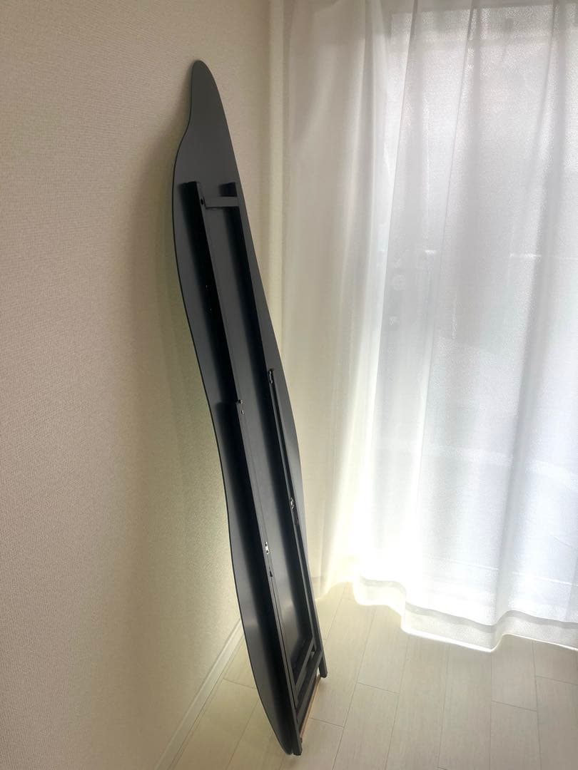 ウェーブミラー 波型スタンドミラー 全身鏡 姿見　韓国