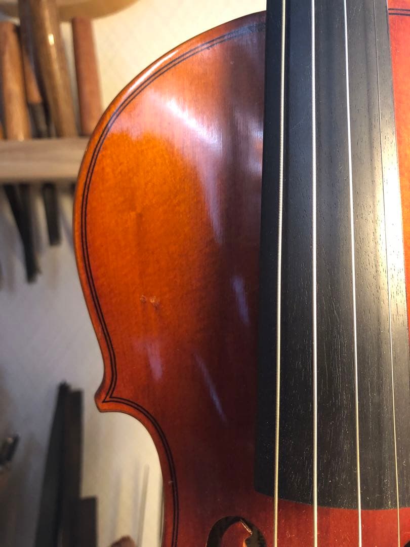 【駒&魂柱調整済】Suzuki分数バイオリンNo200 1/2 2002