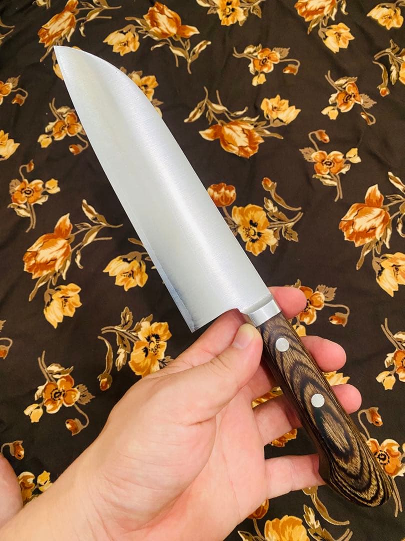 天味寿楽 三徳180mm 粉末ハイス鋼　新品、未使用
