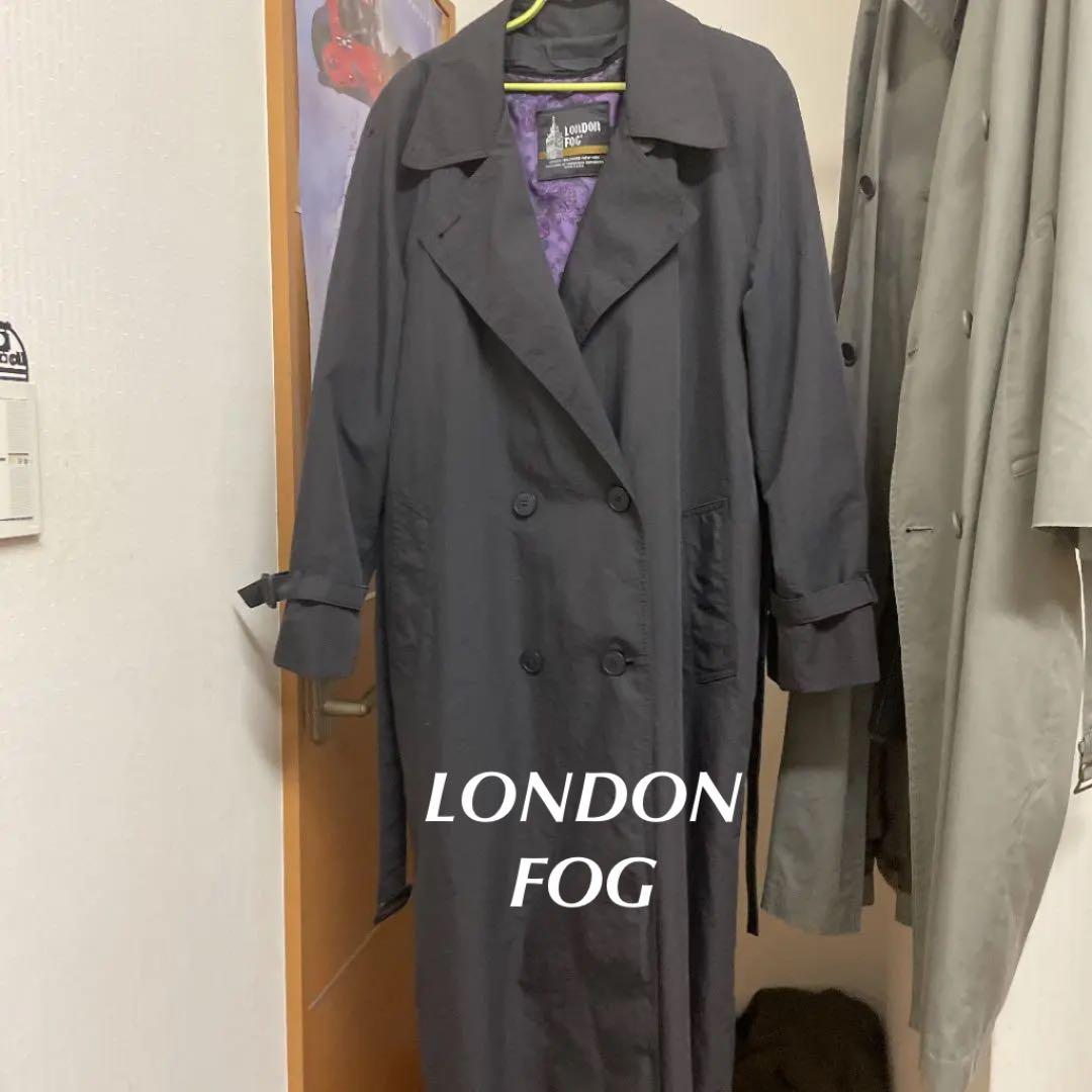【激レア】ライナー付 ロンドンフォグ ブラックトレンチコート
